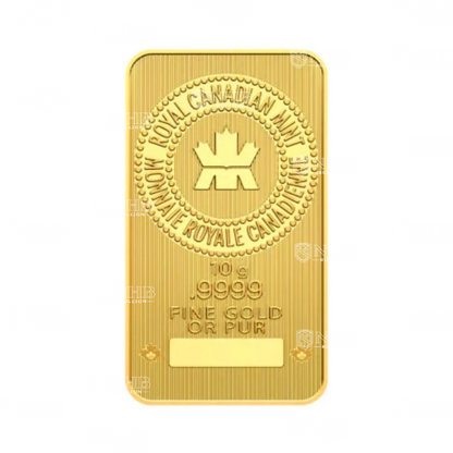10 Gram Royal Canadian Mint Gold Bar