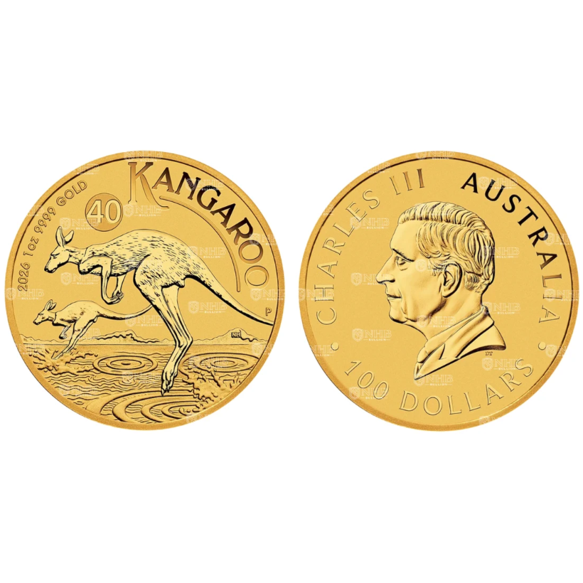 1 oz Australian Kangaroo Gold Coin (2026)