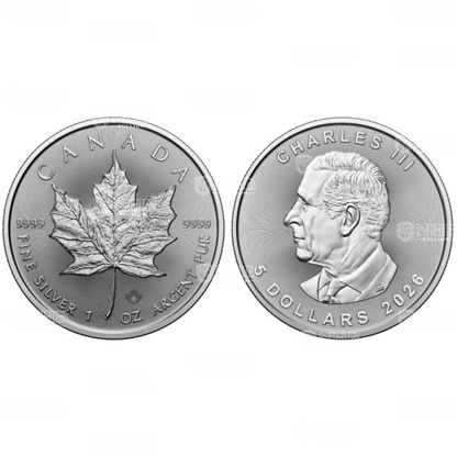 1 oz Canadian Maple Leaf Silver Coin (2026)