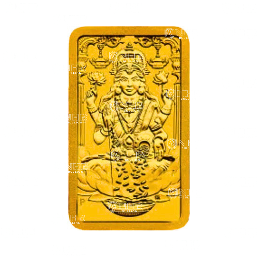 1 Gram Perth Mint Diwali Lakshmi Gold Bar