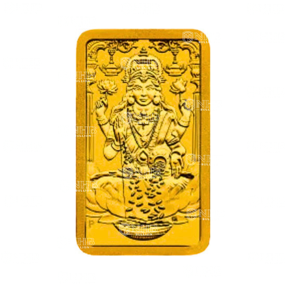 1 Gram Perth Mint Diwali Lakshmi Gold Bar