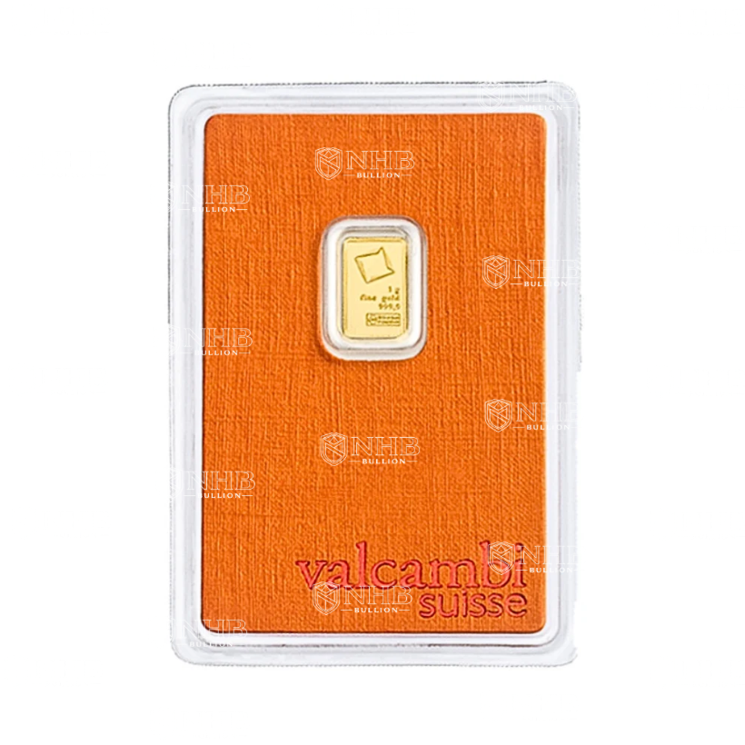 1 gram Valcambi Gold Bar