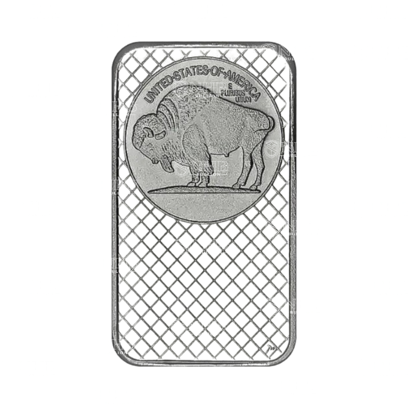 10 oz SilverTowne Buffalo Silver Bar