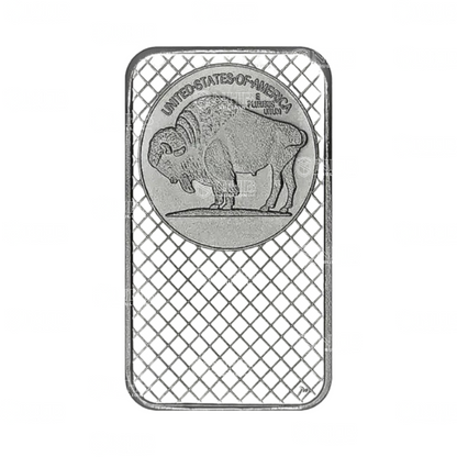 10 oz SilverTowne Buffalo Silver Bar