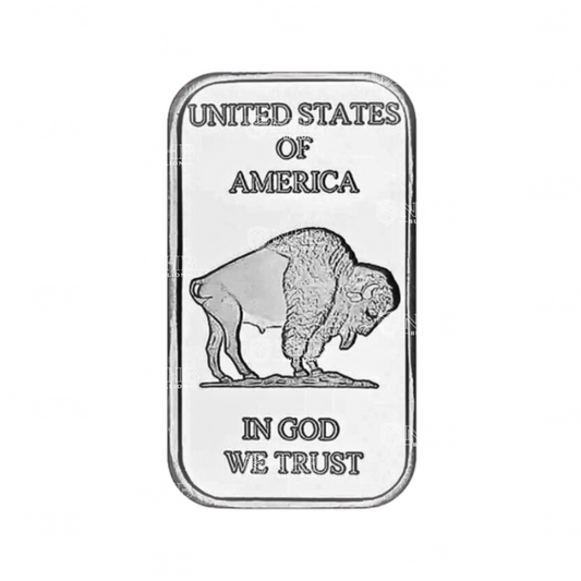 1 oz SilverTowne Buffalo Silver Bar