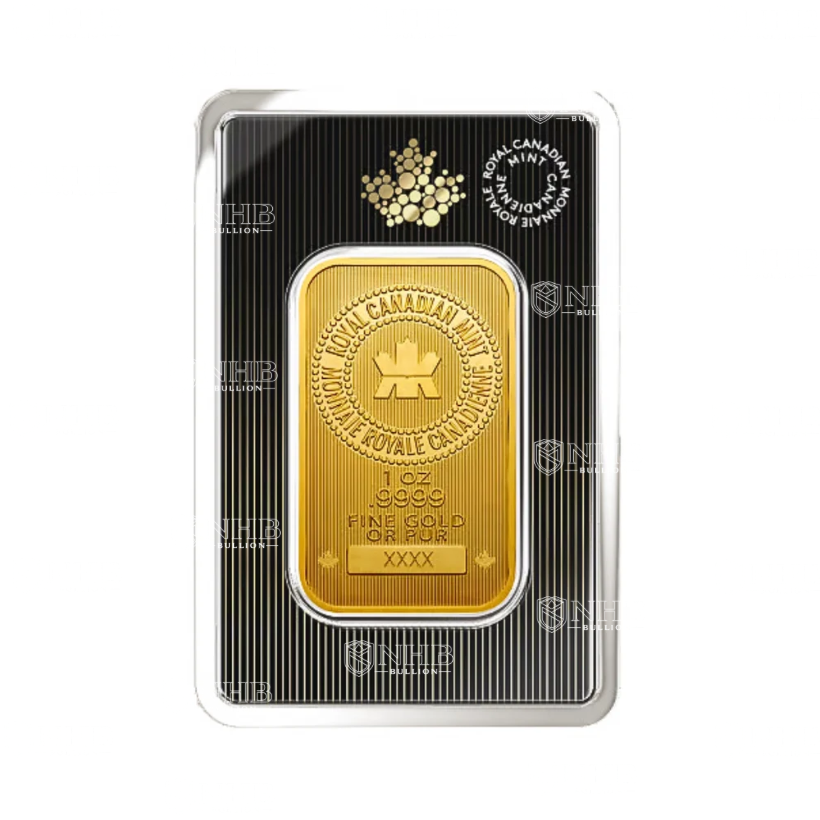 1 oz Royal Canadian Mint Gold Bar