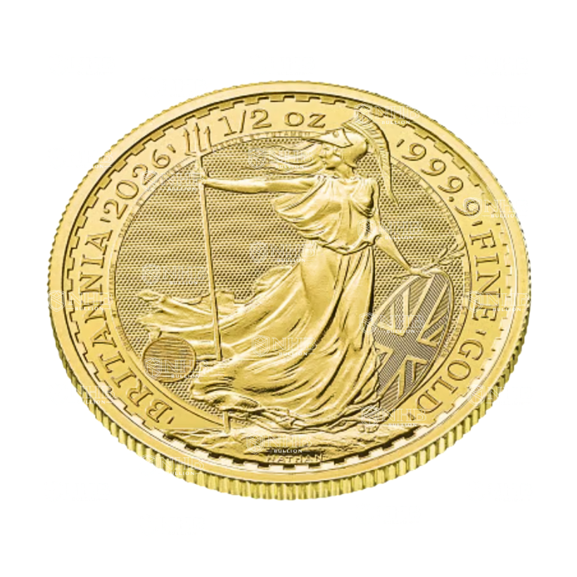 1/2 oz Britannia Gold Coin (2026)