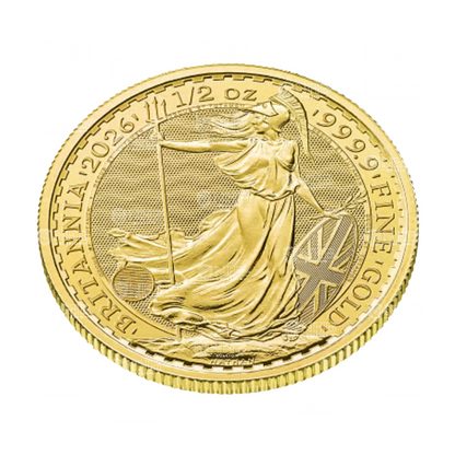 1/2 oz Britannia Gold Coin (2026)