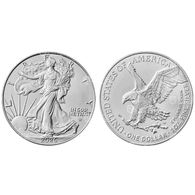 1 oz American Eagle Silver Coin (2026)