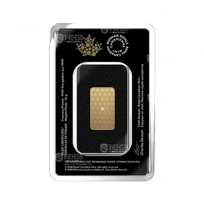 10 Gram Royal Canadian Mint Gold Bar