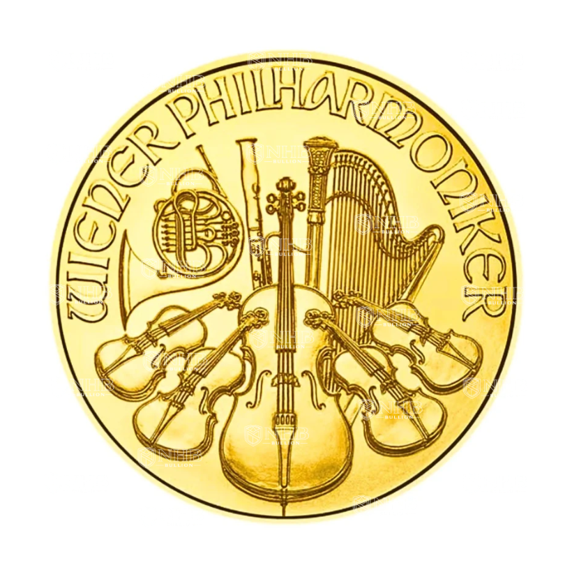 1/2 oz Austrian Philharmonic Gold Coin (2026)