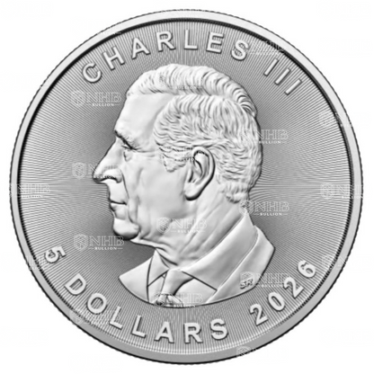 1 oz Canadian Maple Leaf Silver Coin (2026)