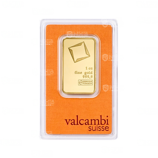 1 oz Valcambi Gold Bar