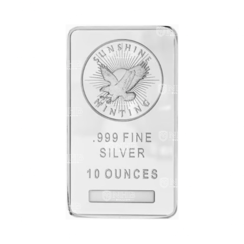 10 oz Sunshine Silver Bar