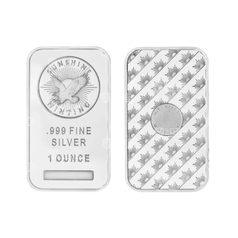 1 oz Sunshine Silver Bar