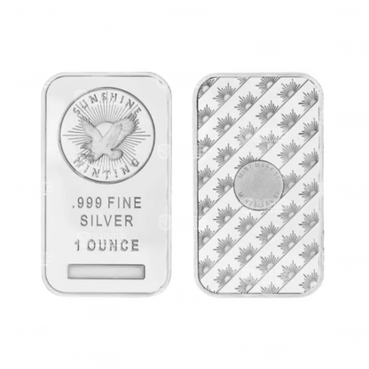 1 oz Sunshine Silver Bar