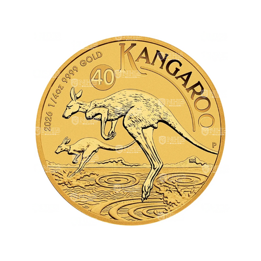 1/4 oz Australian Kangaroo Gold Coin (2026)
