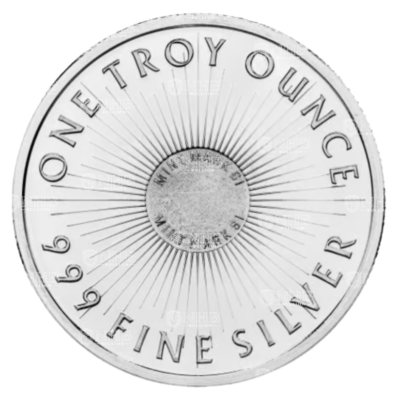 1 oz Sunshine Silver Round