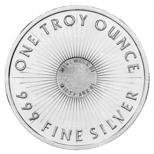1 oz Sunshine Silver Round