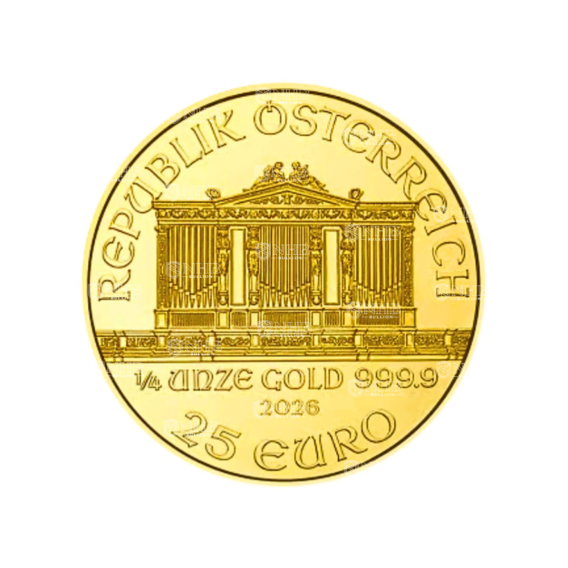 1/4 oz Austrian Philharmonic Gold Coin (2026)