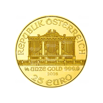1/4 oz Austrian Philharmonic Gold Coin (2026)