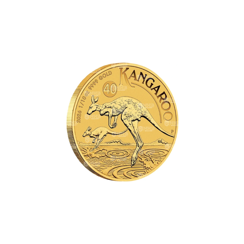1/10 oz Australian Kangaroo Gold Coin (2026)