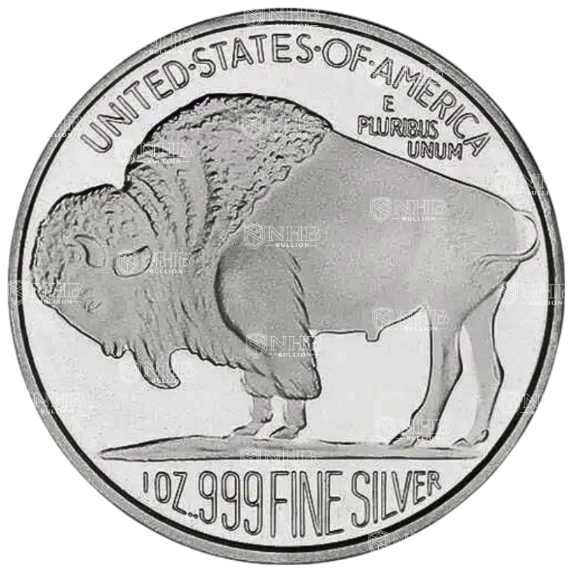 1 oz SilverTowne Buffalo Silver Round