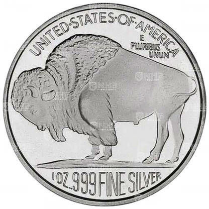 1 oz SilverTowne Buffalo Silver Round