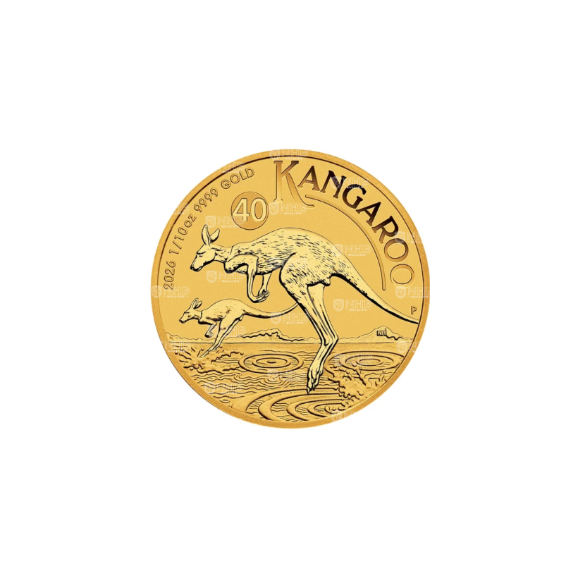 1/10 oz Australian Kangaroo Gold Coin (2026)