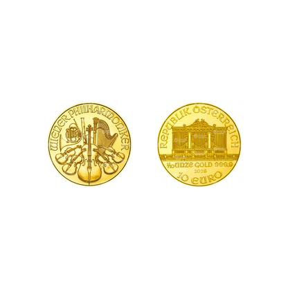 1/10 oz Austrian Philharmonic Gold Coin (2026)