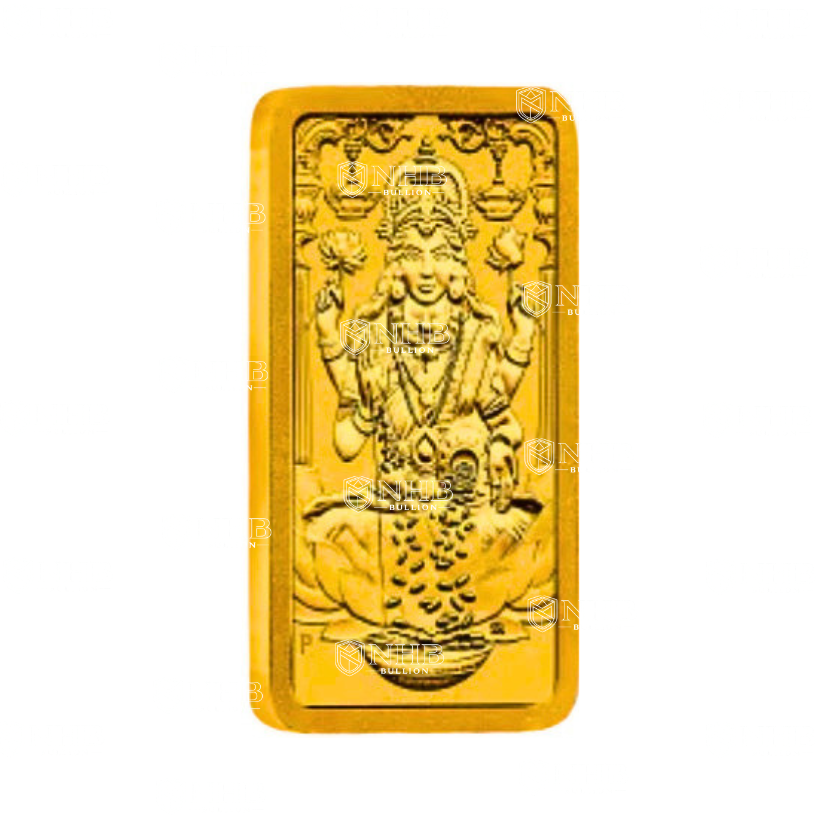 1 Gram Perth Mint Diwali Lakshmi Gold Bar