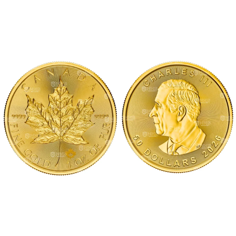 1 oz Canadian Maple Leaf Gold Coin (2026)