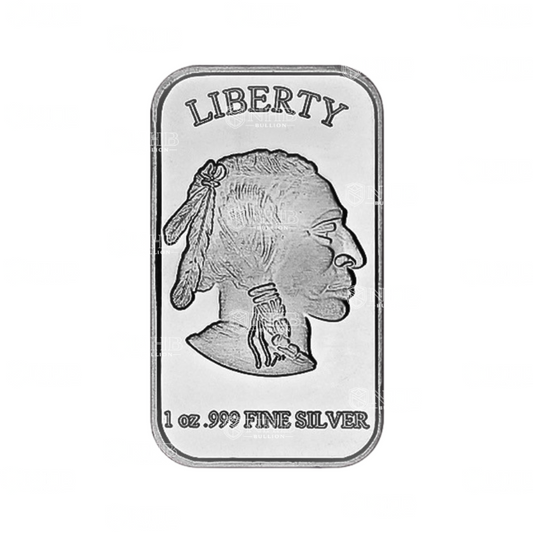 1 oz SilverTowne Buffalo Silver Bar