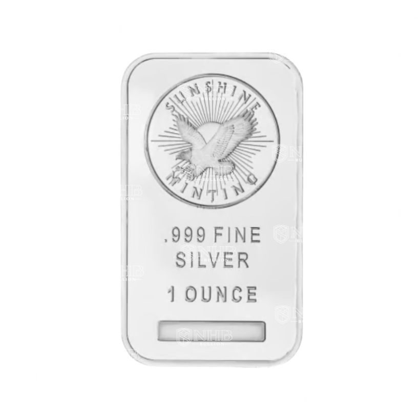 1 oz Sunshine Silver Bar