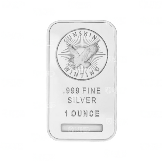1 oz Sunshine Silver Bar