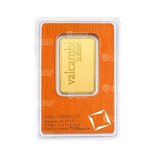 1 oz Valcambi Gold Bar