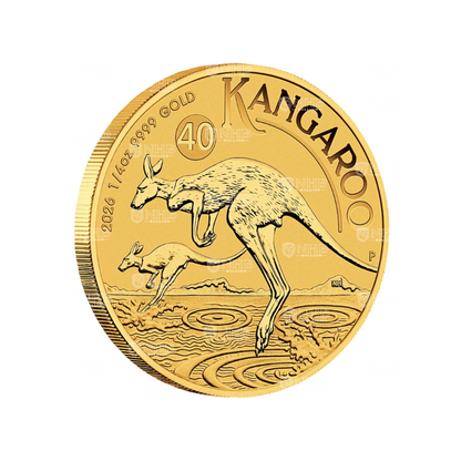 1/4 oz Australian Kangaroo Gold Coin (2026)