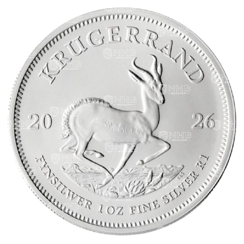 1 oz South African Krugerrand Silver Coin (2026)