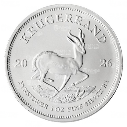 1 oz South African Krugerrand Silver Coin (2026)