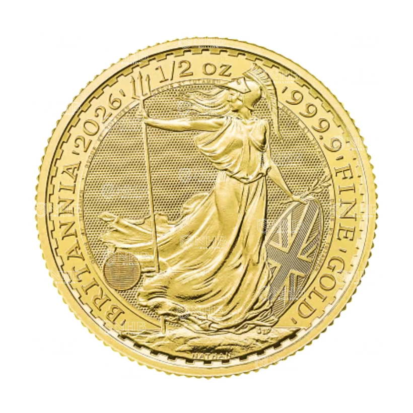 1/2 oz Britannia Gold Coin (2026)