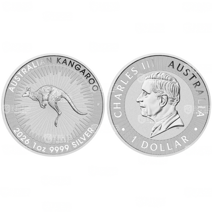1 oz Australian Kangaroo Silver Coin (2026)