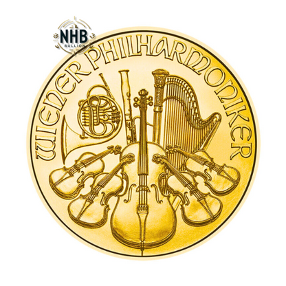 1/2 oz Austrian Philharmonic Gold Coin (2025)