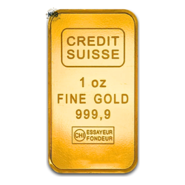 1 oz Credit Suisse Gold Bar