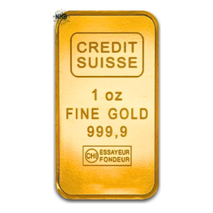 1 oz Credit Suisse Gold Bar