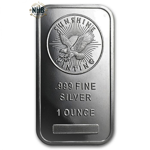 1 oz Sunshine Silver Bar