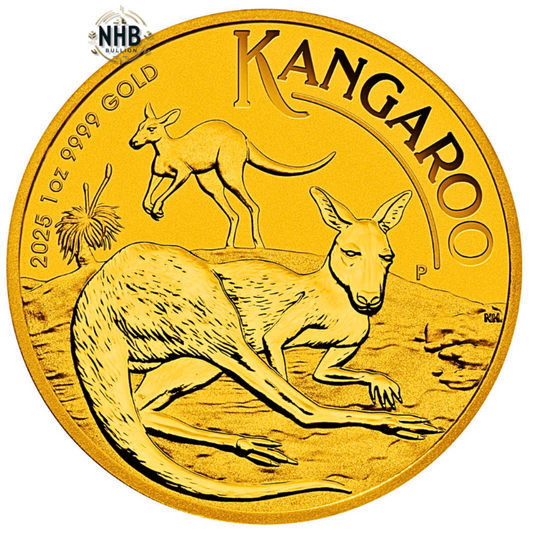 1 oz Australian Kangaroo Gold Coin (2025)