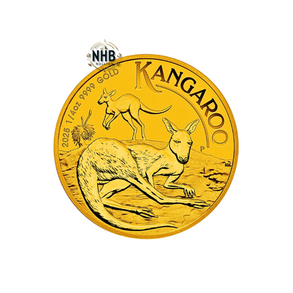 1/4 oz Australian Kangaroo Gold Coin (2025)