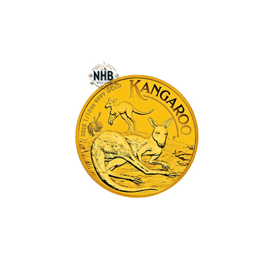 1/10 oz Australian Kangaroo Gold Coin (2025)