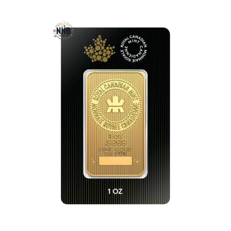 1 oz Royal Canadian Mint Gold Bar