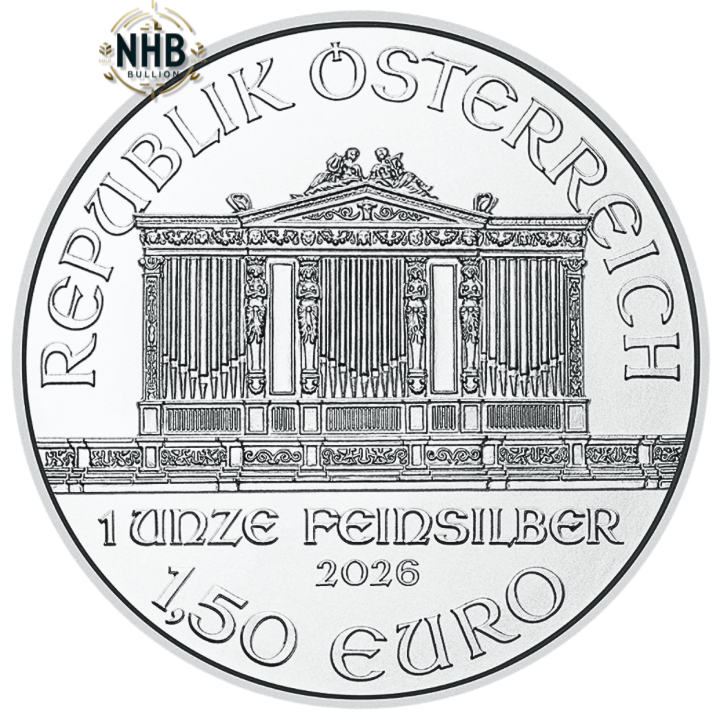 1 oz Austrian Philharmonic Silver Coin (2026)